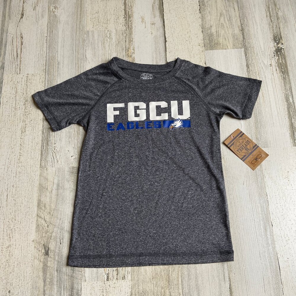 NWT NCAA Florida Gulf Coast Eagles Boys Size XS 4/5 Short Sleeve Tee